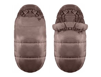 Kinderwagen slaapzak XL – Warm bruin – Waterdicht