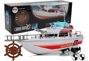 RC brandweer speelgoedboot - badkuip speelgoedboot - met remote