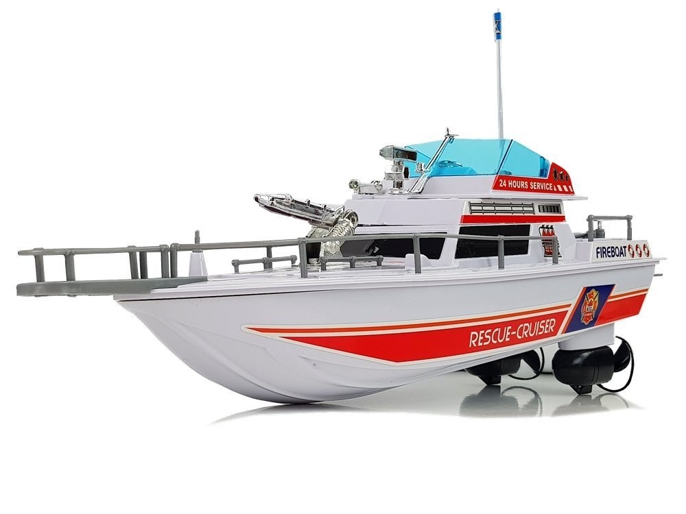RC brandweer speelgoedboot - badkuip speelgoedboot - met remote