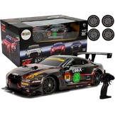 Nissan R35 GTR replica RC-drift racewagen 2.4G - zwart