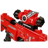 Speelgoed geweer met laser scope - 20 foam kogels - 75 cm