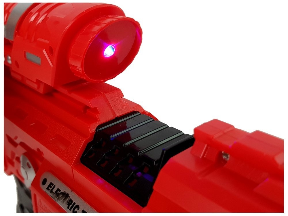 Speelgoed geweer glow in the dark - met licht & geluid + munitie