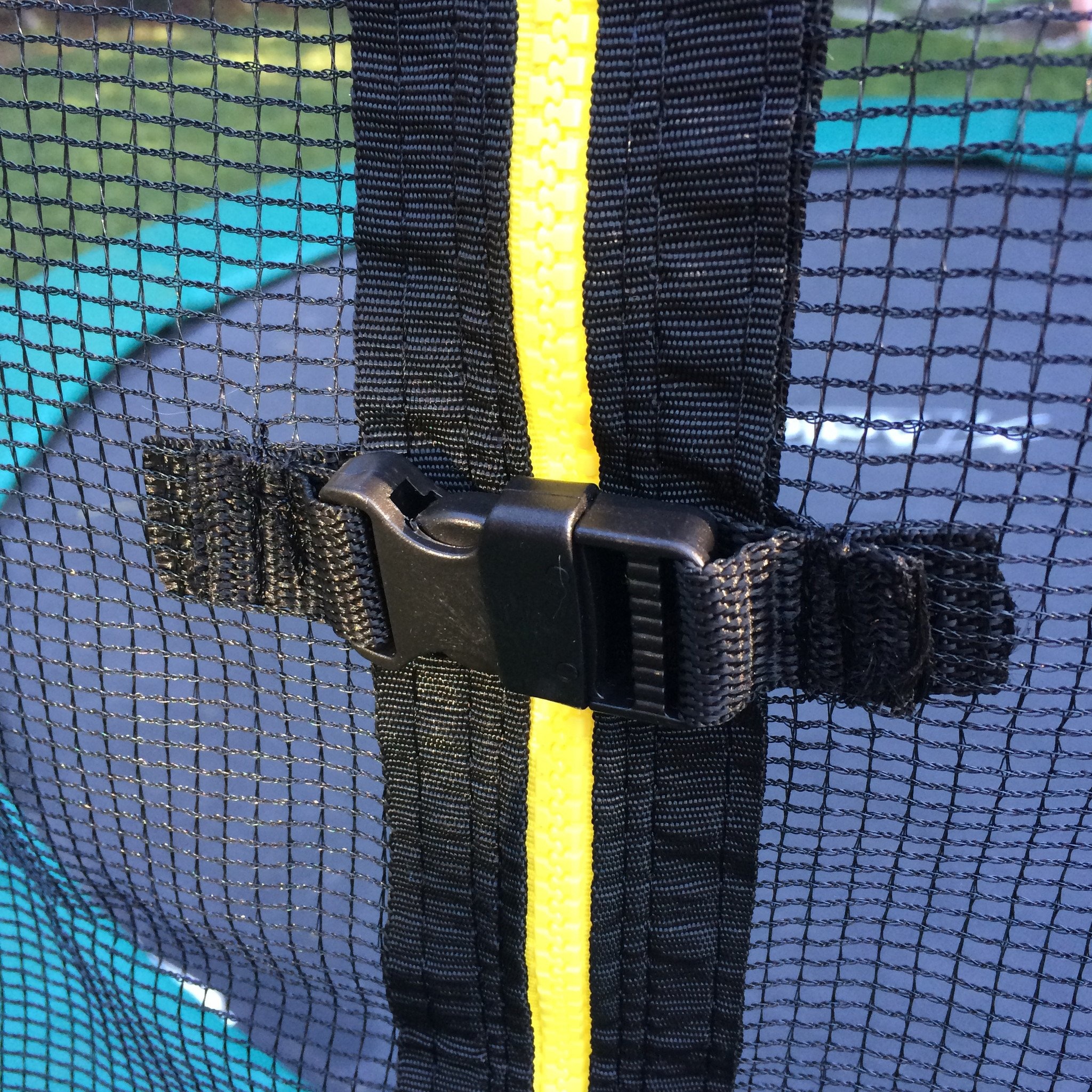 Trampoline net 244 cm - buitenrand - 6 palen - 8Ft - veiligheidsnet