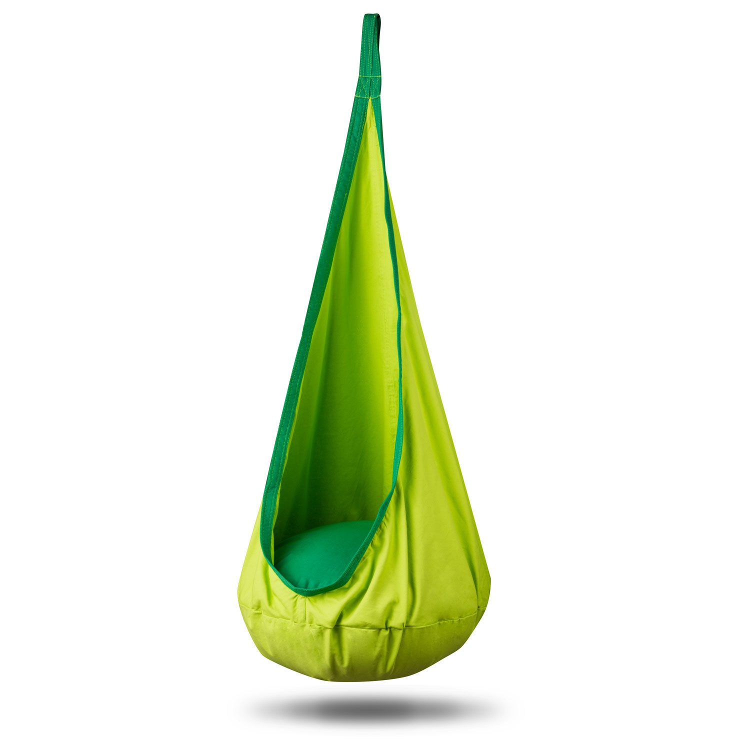 Kinder hangstoel cocon groen - tot 80 kg - wasbaar