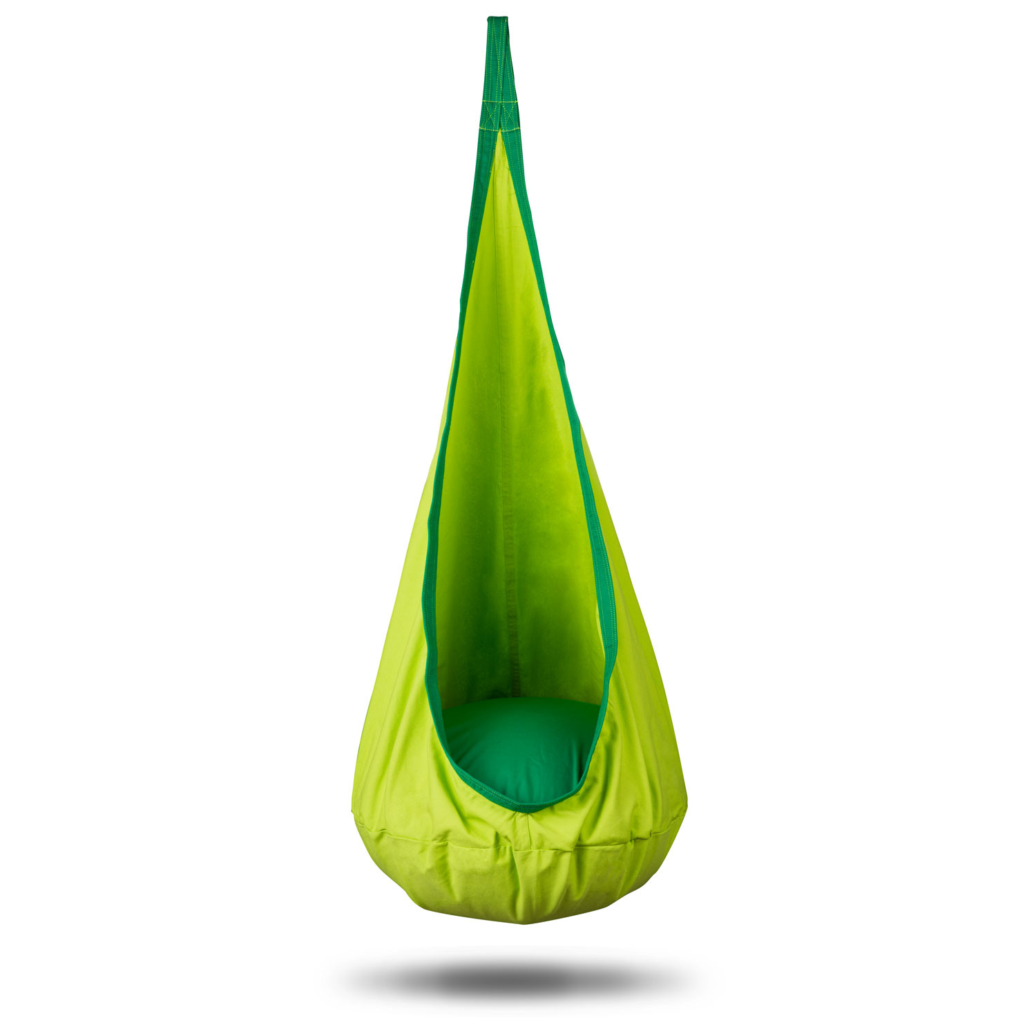 Kinder hangstoel cocon groen - tot 80 kg - wasbaar