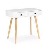 Kaptafel consoletafel 80 x 45 cm - wit - bijzettafel