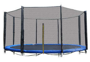 Trampoline net 366 cm buitenrand - 8 palen - 12Ft - veiligheidsnet