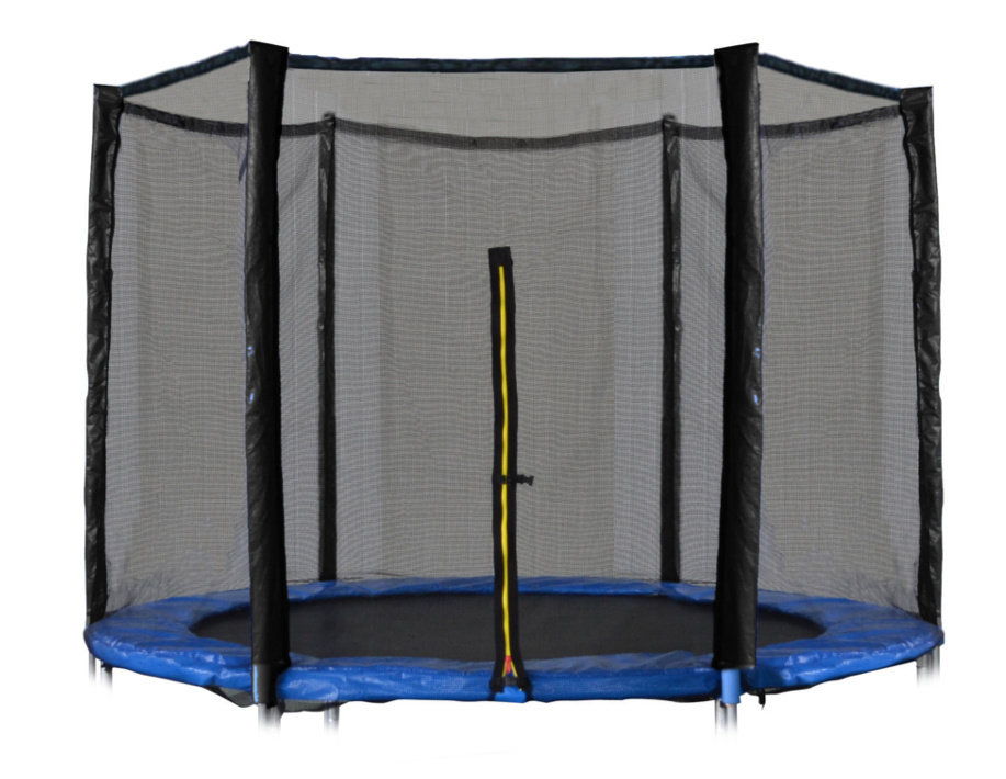 Trampoline net 305 cm - buitenrand - 6 palen - 10Ft - veiligheidsnet