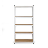 Stellingkast opbergrek 180 x 90 x 30 cm - wit - metalen kast