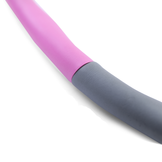 Fitness hoelahoep verstelbaar - roze - Sport hoepel opvouwbaar