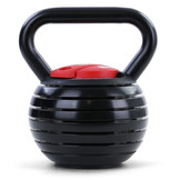 Kettlebell verstelbaar 3,4 - 18 kg - losse fitness gewichten