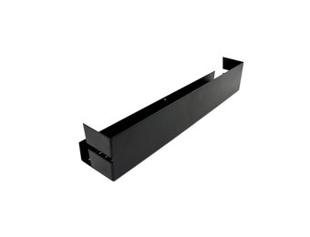 Badkamerrek 60 cm - RVS zwart - designer