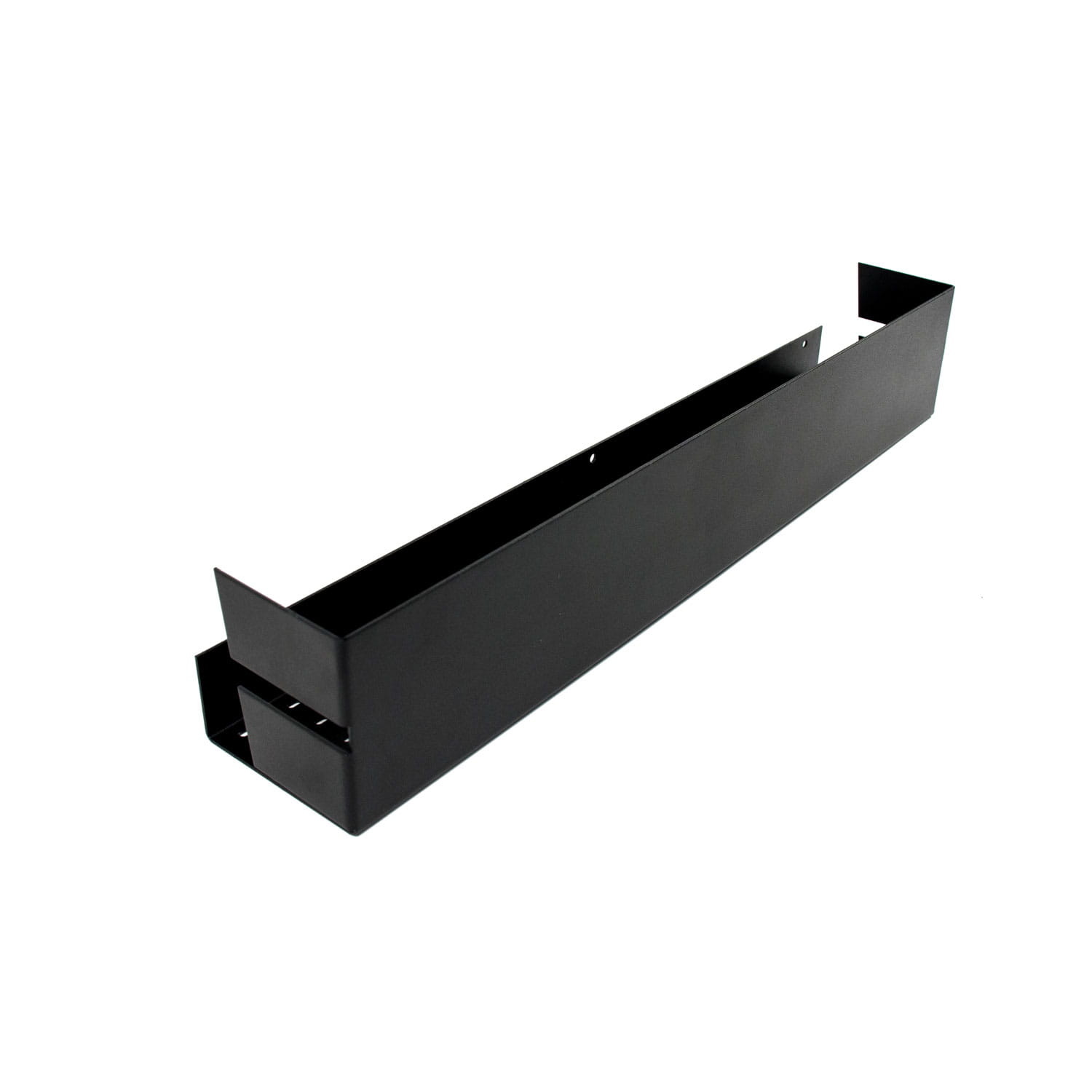 Badkamerrek 60 cm - RVS zwart - designer