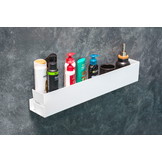 Badkamerrek 60 cm - RVS zwart - designer