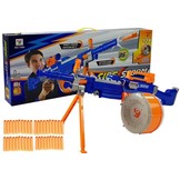 Speelgoed machinegeweer 75,5 cm + 40 foam kogels