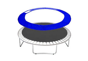 Trampoline rand 366 cm - blauw - 12 FT