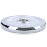 Olympische halterschijven 20 kg - 2x10 kg - 50 mm - zilver gietijzer