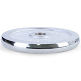 Olympische halterschijf 20 kg - 50 mm - zilver gietijzer