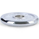 Olympische halterschijven 4 x 5 kg - 20 kg - 50 mm - zilver gietijzer