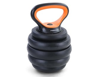 Kettlebell & halterset verstelbaar tot 40 kg - fitness gewichten