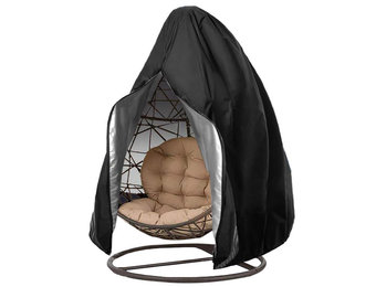Hangstoel beschermhoes 190 x 100 cm - afdekhoes - zwart