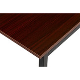 Bureau boekenkast combinatie 120 x 64 x 120 cm - eikenfineer & staal