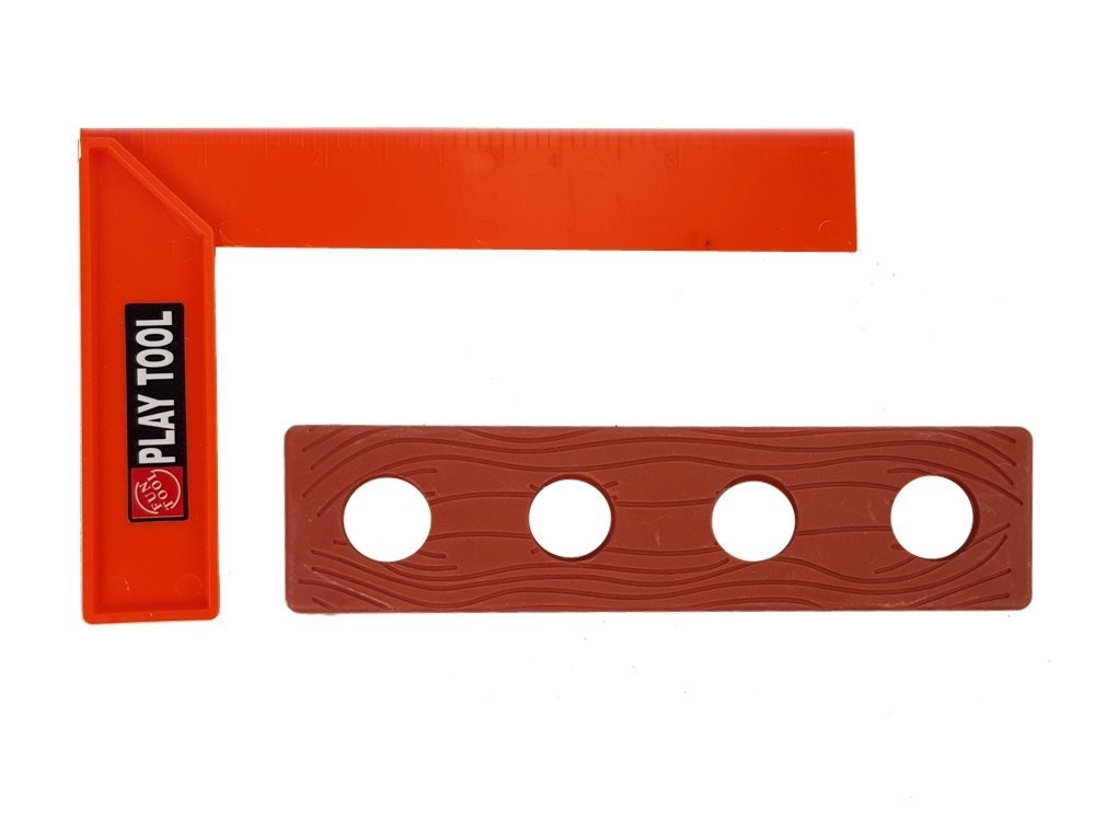 Kinder gereedschapset rugzak oranje - doe-het-zelf speelgoed