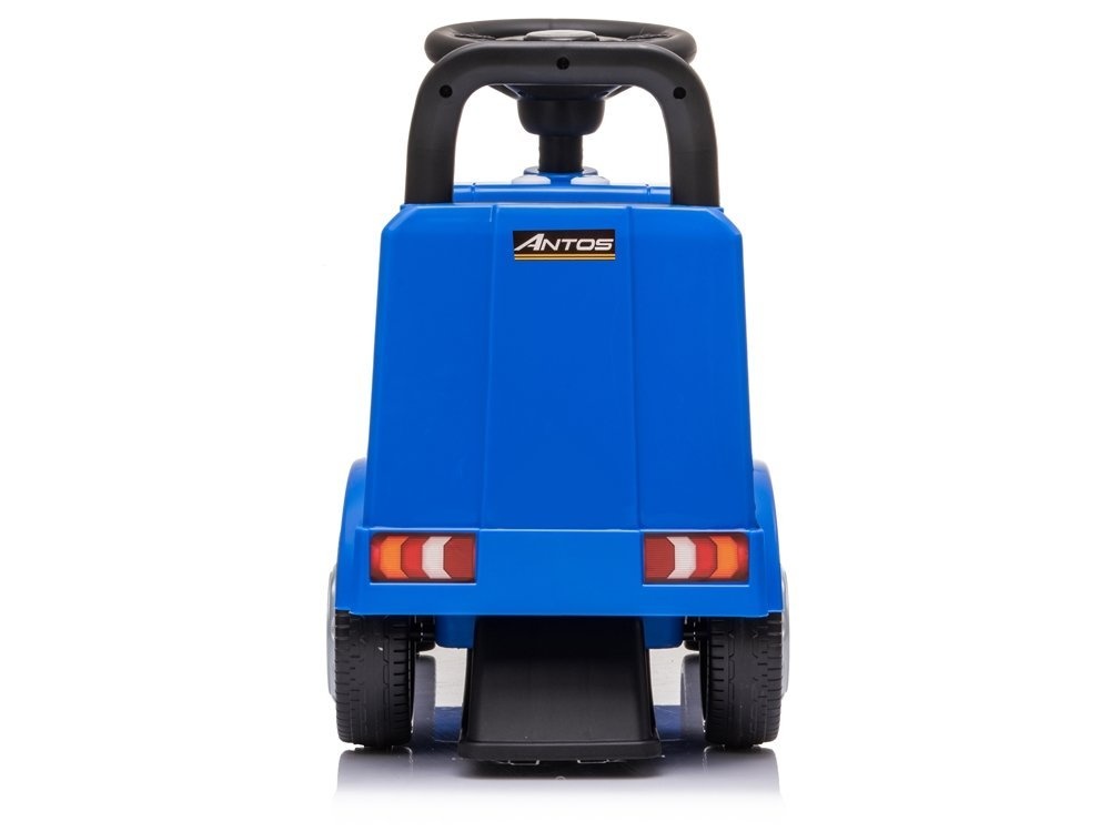 Mercedes Antos 656 loopauto blauw met geluid - blauw