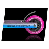 Soke Evo stuntstep Black Neochrome - race step - 360º stuur