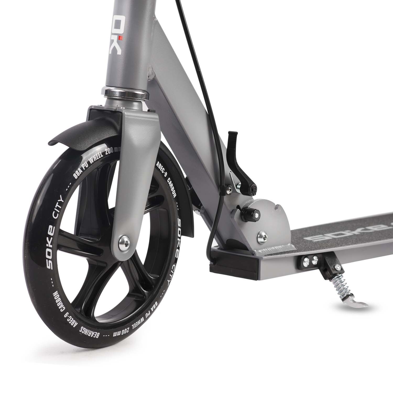 Opvouwbare city step - grijs - tot 100 kg