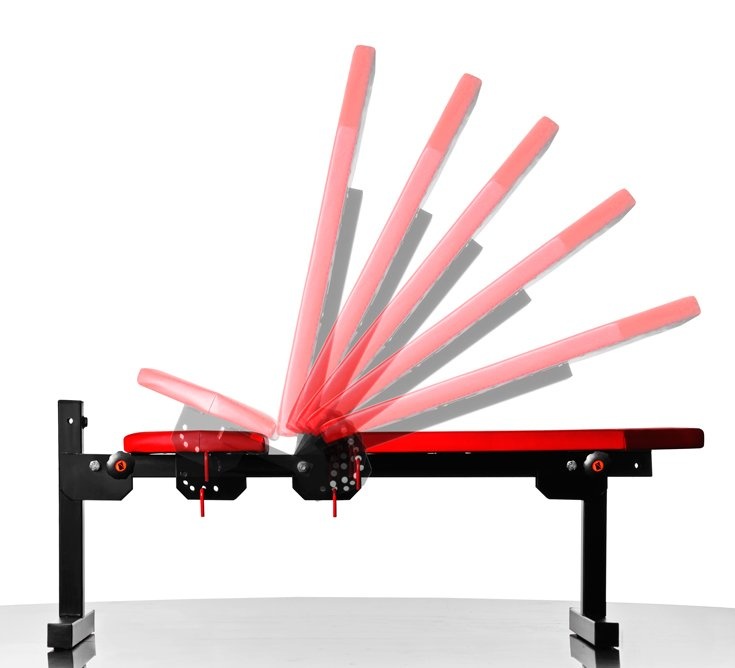 Kelton sportbank - tot 500 kg - 130 x 51 x 45 cm