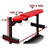 Kelton sportbank - tot 500 kg - 130 x 51 x 45 cm