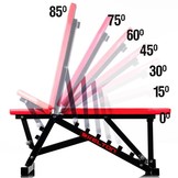 Heavy Duty sportbank - verstelbaar tot zitbank - tot 500 kg