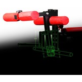 Beenspier trainer voor Kelton sportbanken - 49 x 49 cm