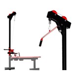 Sportbank pull bar accessoire - met katrollen - hoogte verstelbaar - tot 200 kg