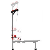 Sportbank pull bar accessoire - met katrollen - hoogte verstelbaar - tot 200 kg