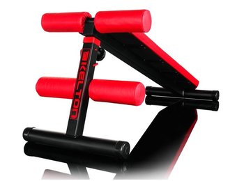 Kelton buikspier en halter bank - 140 x 50 x 60-75 cm