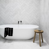 Mat zwarte wastafelkraan - wandmontage -kraan met temperatuur regelaar