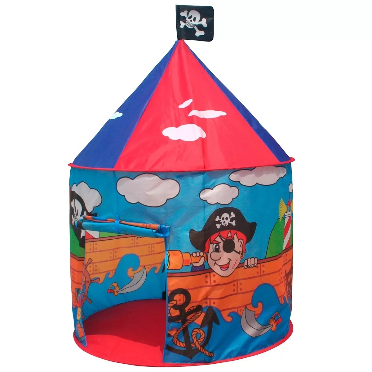 Speelhuis piraten - speeltent 105 x 125 cm