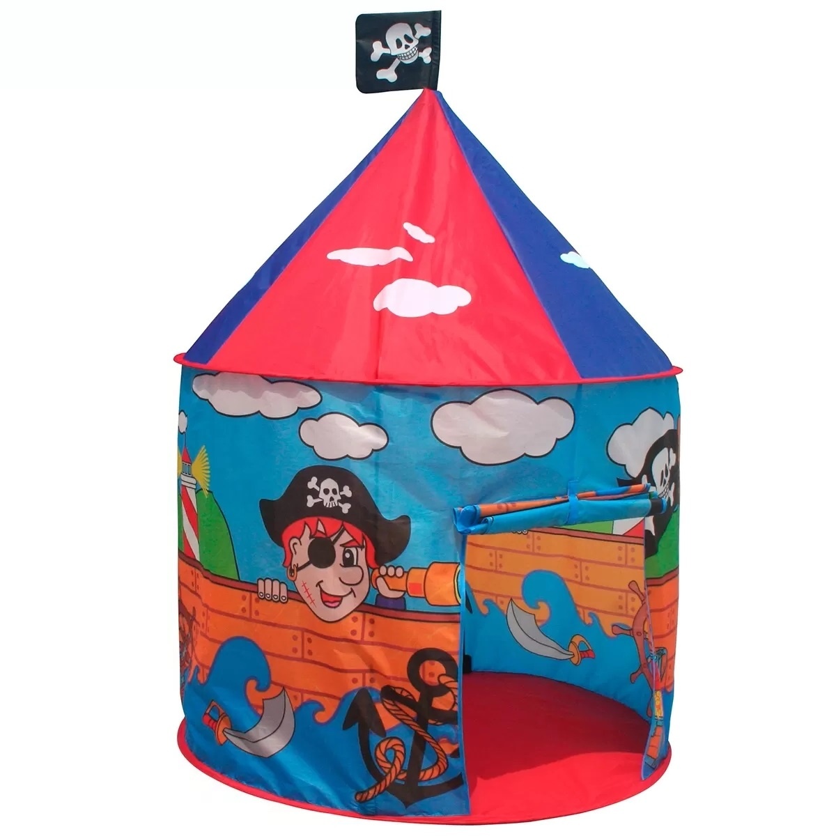 Speelhuis piraten - speeltent 105 x 125 cm