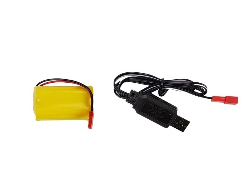RC-motorfiets - 2.4GHz - wit - met lader