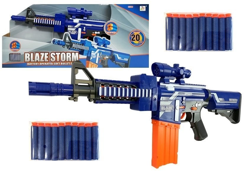 NERF foam pijlen speelgoed machinegeweer - 20 pijlen