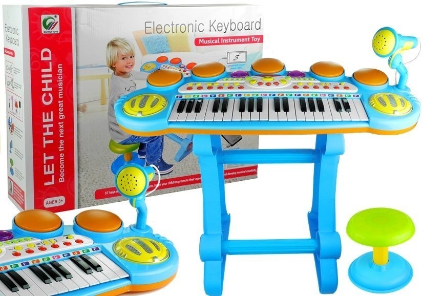 Speelgoed Piano - met keybord en drums