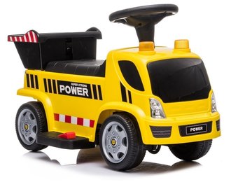Elektrische kinderauto - kiepwagen - geel