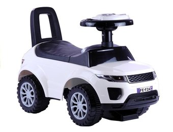 Peuter loopwagen -  terreinwagen - wit