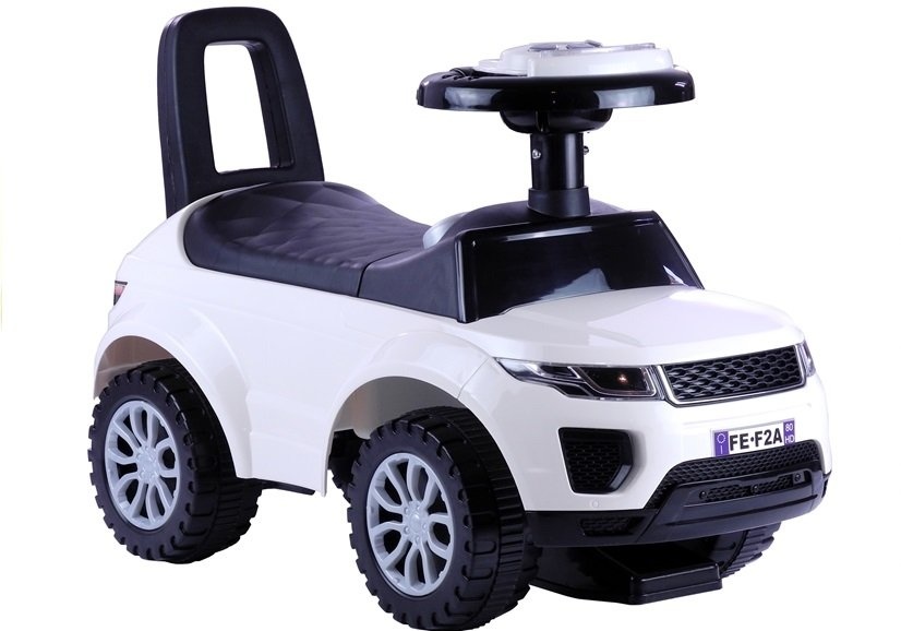 Peuter loopwagen -  terreinwagen - wit