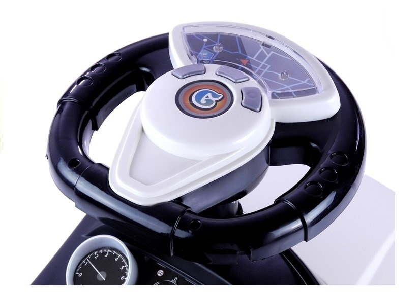 Peuter loopwagen - terreinwagen - wit