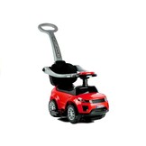 Kinder loopwagen - met duwstang - rood