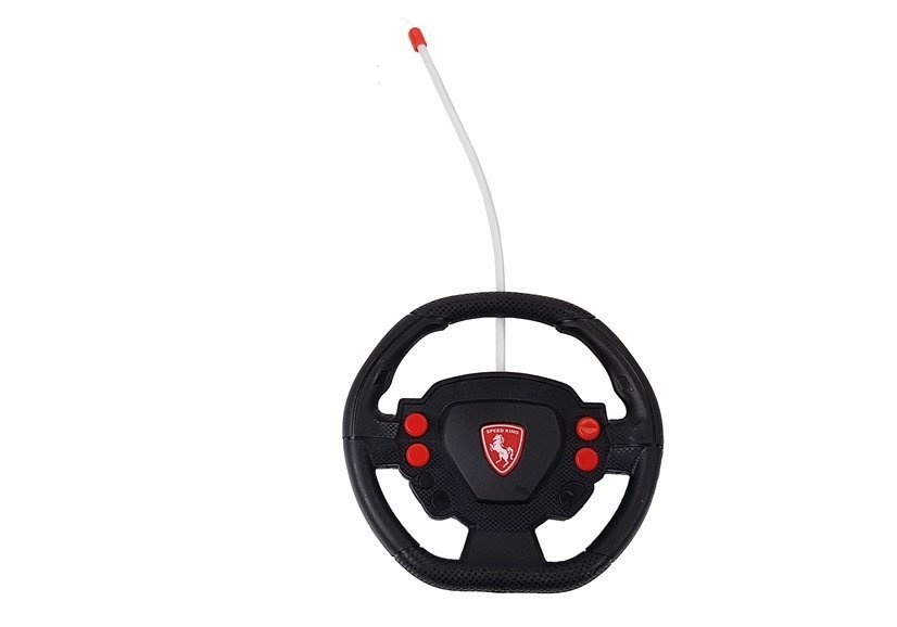 RC-straaljager - 26 cm - grijs - met geluid en remote