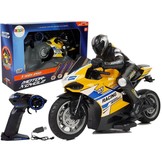 RC-motor - 2,4GHz - 35 m bereik - geel